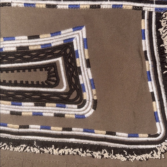 Isabel Marant Embroidered Cotton Twill Shad Skirt - Picture 3 of 6